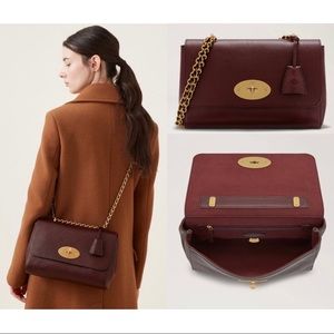 Mulberry Medium Lily Bag Oxblood (Crossbody, Shoulder Bag)
